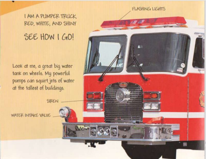 pumper truck من قصة fire truck