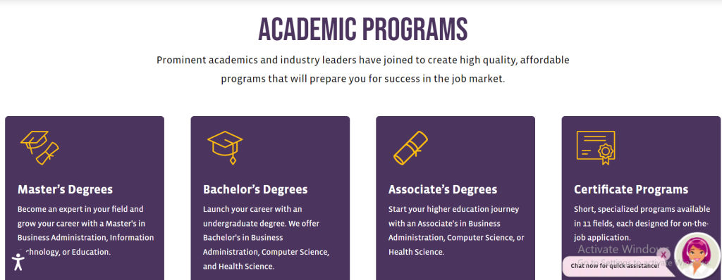 برامج جامعة الناس