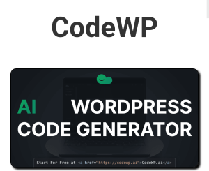 إنشاء أكواد ووردبريس في موقع Future tools