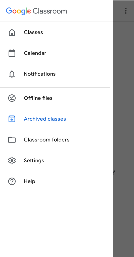 قائمة جوجل كلاس روم