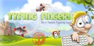 تطبيق Typing Fingers LT