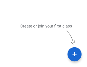 إنشاء أو الدخول في فصل دراسي في تطبيق Google Classroom