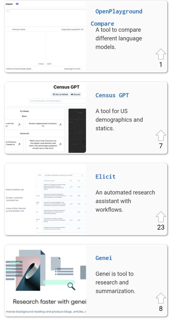 تبويب البحث في موقع Future tools