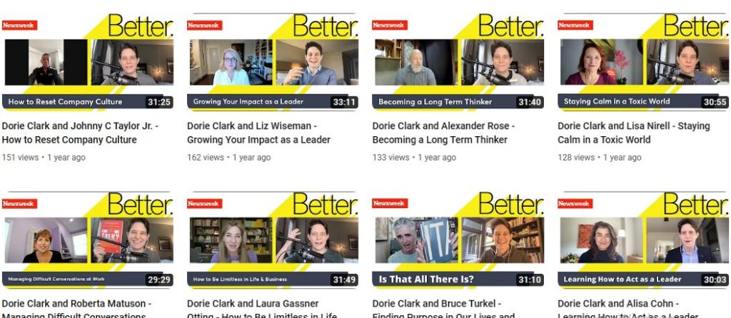 قناة Dorie Clark