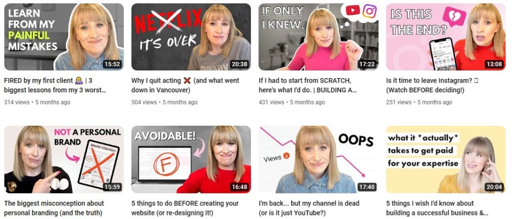 قناة Kat Elizabeth - Personal Branding Coach