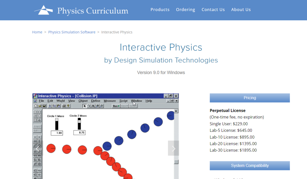 موقع Physics Curriculum