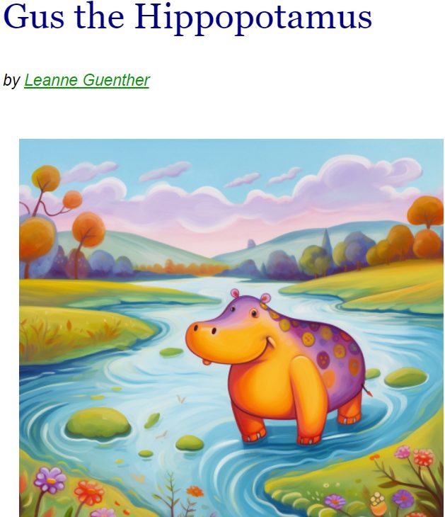 قصة جوس فرس النهر