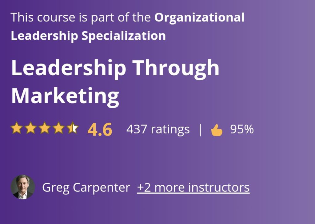 دورة Leadership Through Marketing