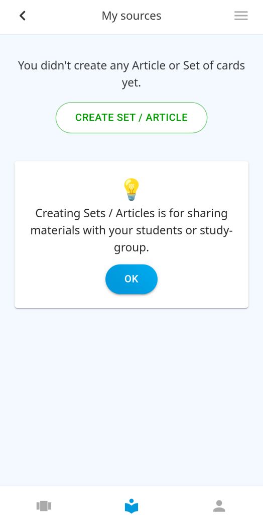 مصادري في تطبيق دو كاردس