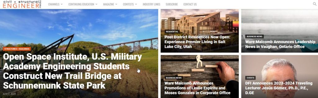 موقع Civil + Structural Engineer