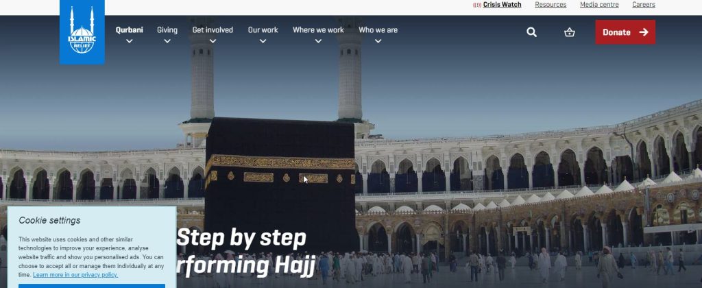 موقع Islamic Relief