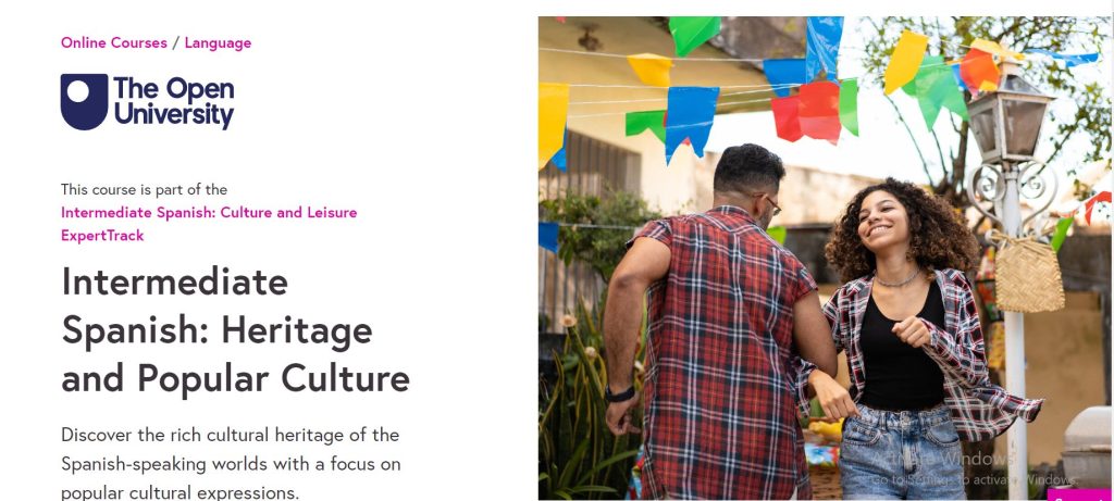 دورة اللغة الإسبانية المتوسطة: التراث والثقافة الشعبية