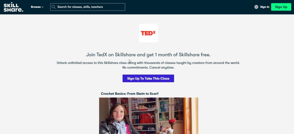 دورة Crochet Basics From Skein to Scarf