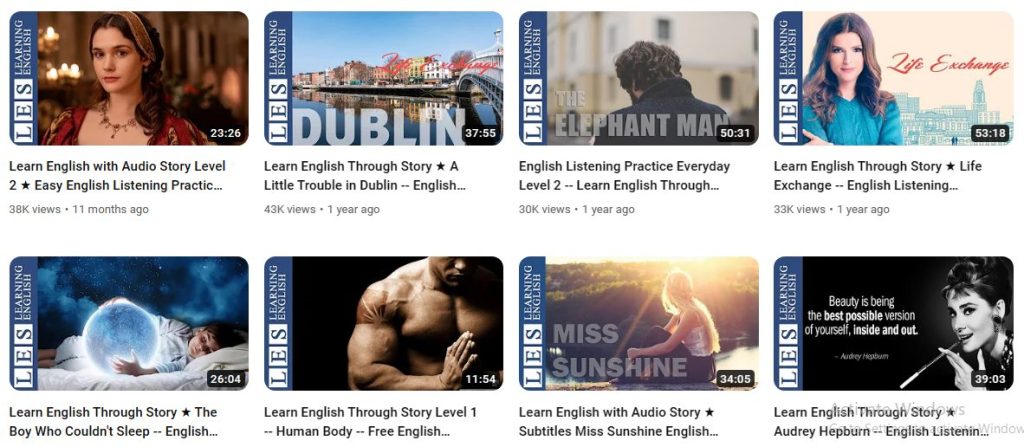 قناة Learn English Through Story For Free