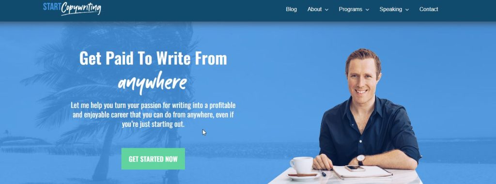 موقع start copywriting لتعلم الكتابة الإعلانية