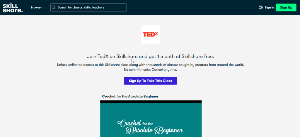 دورة Crochet for the Absolute Beginner