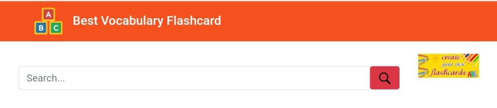 موقع Best Vocabulary FlashCard لتعليم الانجليزية