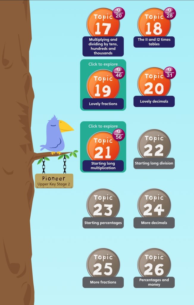 هل تبحث عن معلم رياضيات؟ إليك موقع The Maths factor أفضل معلم للرياضيات! 1 شجرة الموضوعات في موقع the Maths Factor