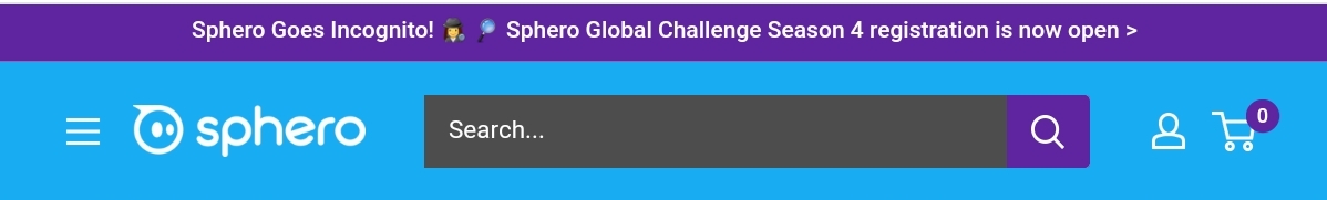 Sphero website for learning electronics for children