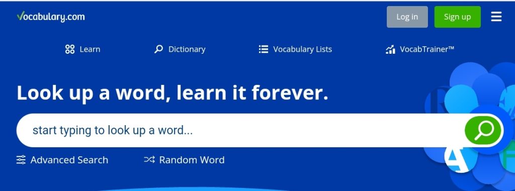 موقع Vocabulary.com لتعليم كلمات اللغة الإنجليزية