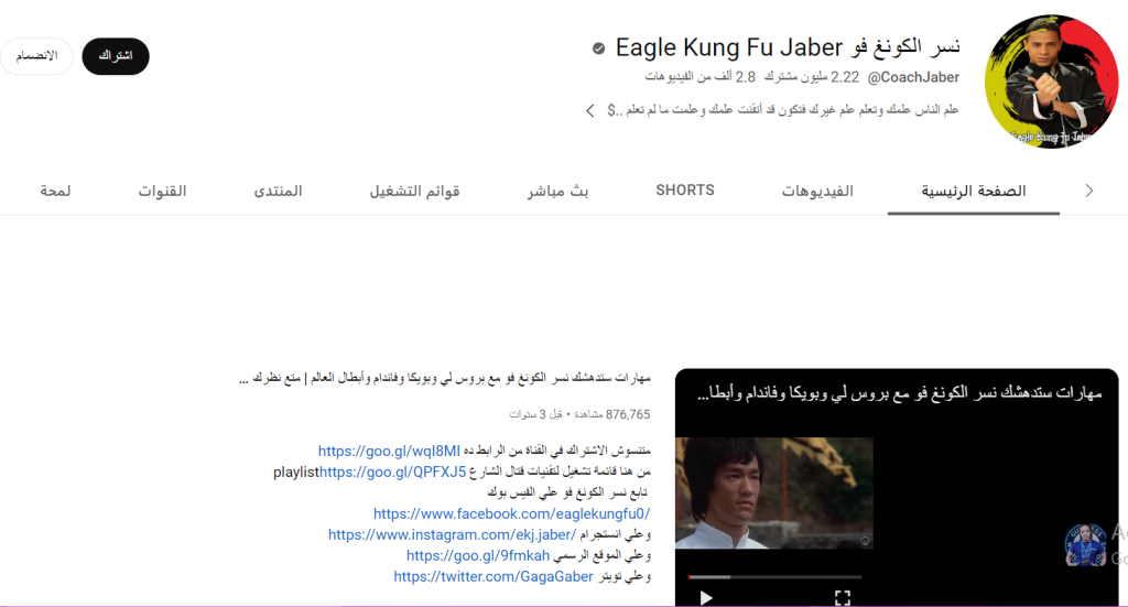 قناة نسر الكونغ فو