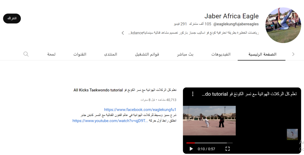 قناة جابر نسر أفريقيا