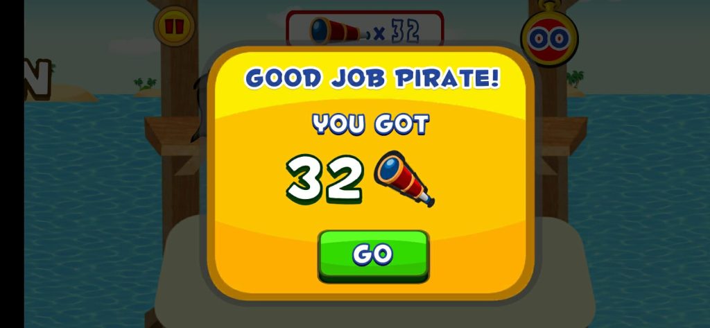 إتمام المرحلة الأولى من تطبيق math game