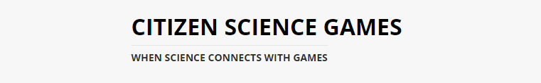 موقع Citizen Science Games