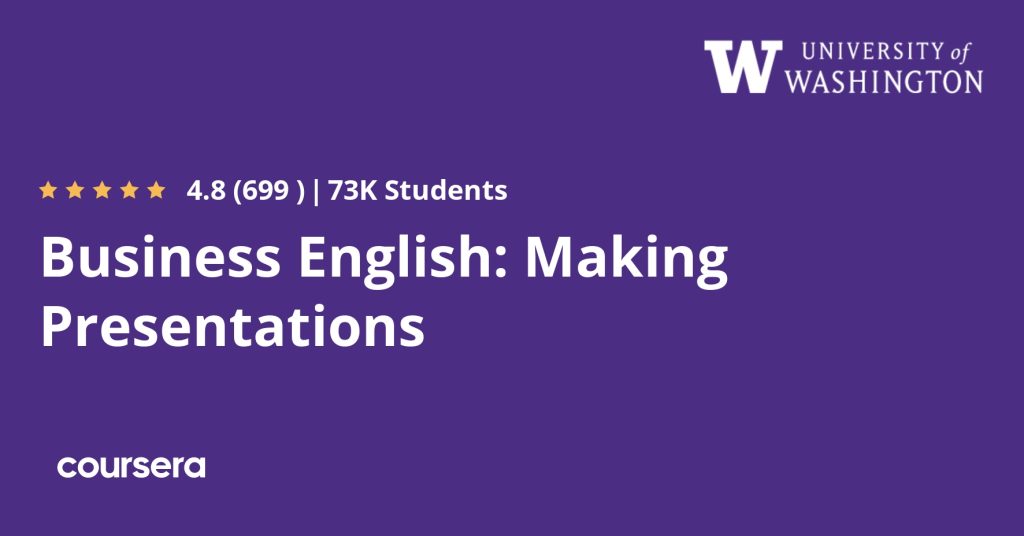 دورة تقديم العروض تخصص Business English Communication Skills