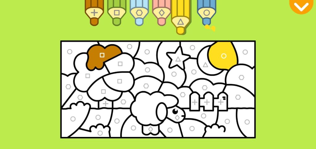 لعبة التلوين