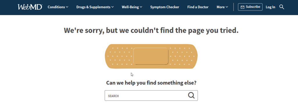 موقع Webmd للبحث عن المصطلحات الطبية