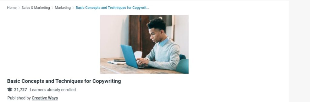 دورة Basic Concepts and Techniques for Copywriting الكتابة الإعلانية Copywriting