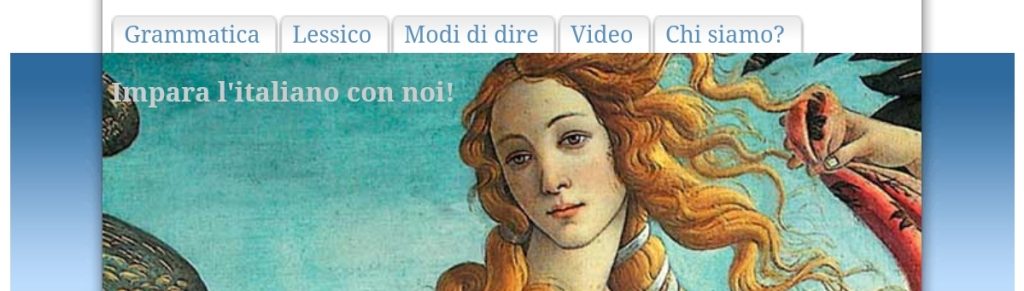 موقع Impariamo l'italiano