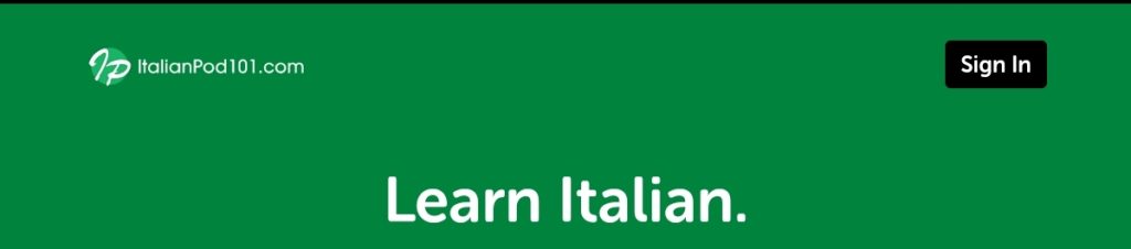 موقع Italianpod لتعلم اللغة الإيطالية