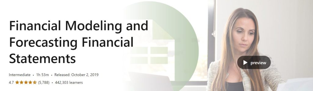 دورة Financial Modeling and Forecasting Financial Statements