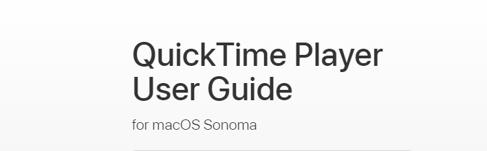 برنامج QuickTime