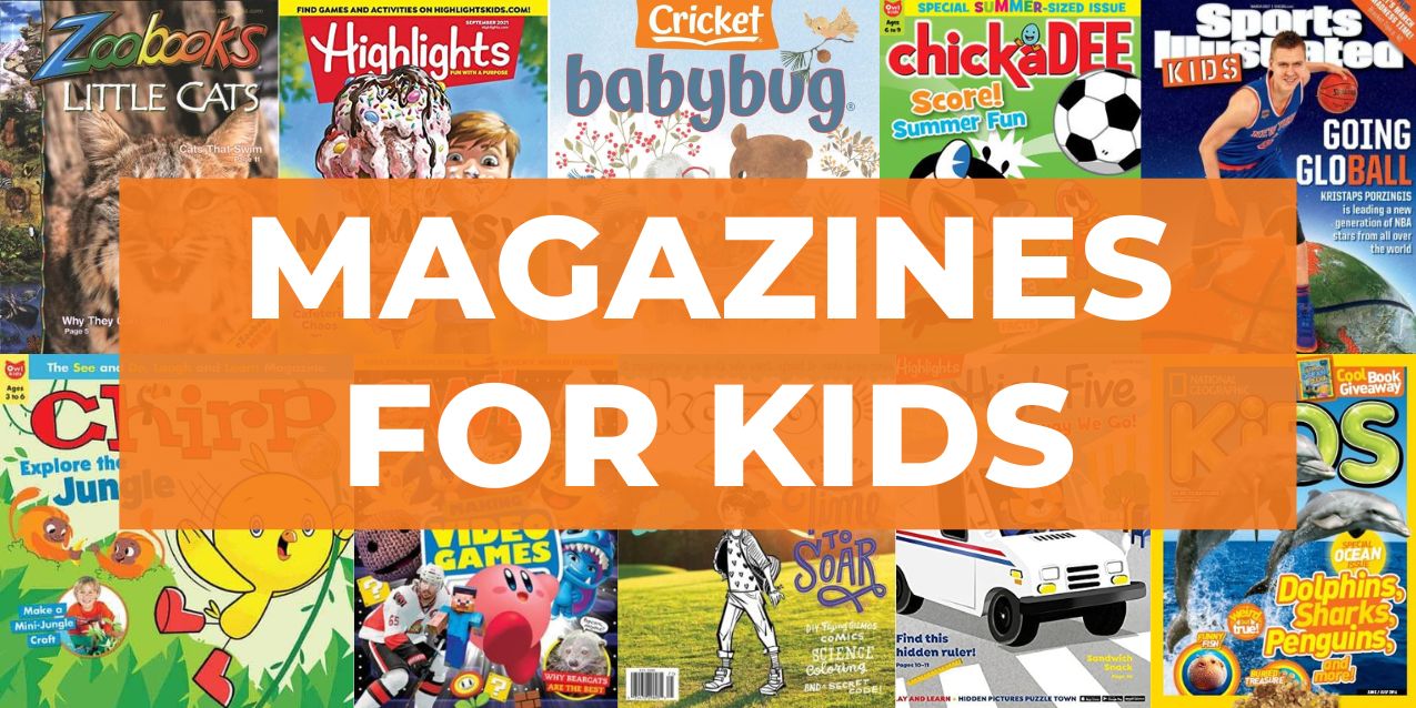 أفضل 6 مجلات باللغة الإنجليزية للأطفال أونلاين!