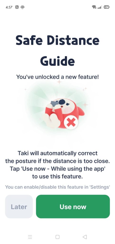 الحفاظ على مسافة آمنة