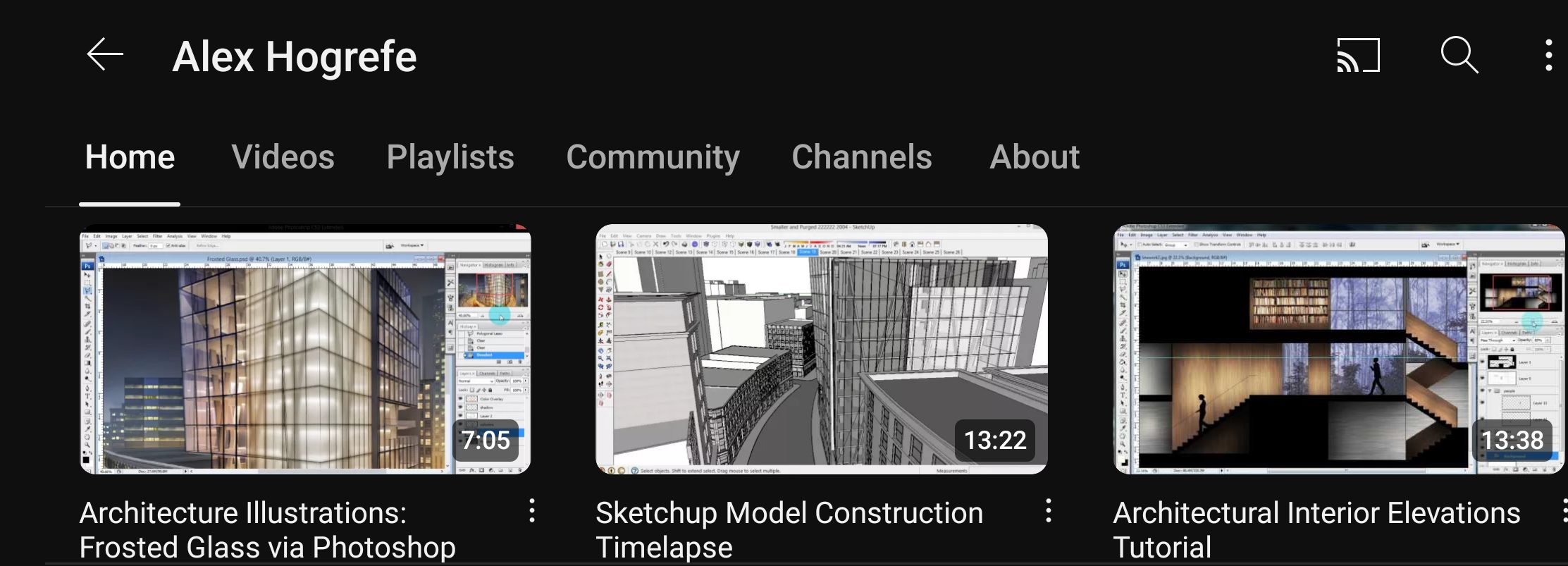 قناة Alex Hogrefe 