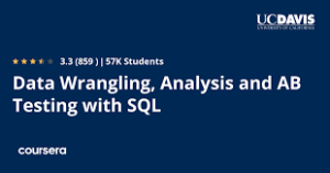 دورة Data Wrangling, Analysis and AB Testing with SQL