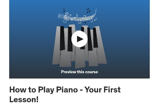 دورة How to Play Piano - Your First Lesson!