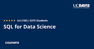 دورة SQL for Data Science