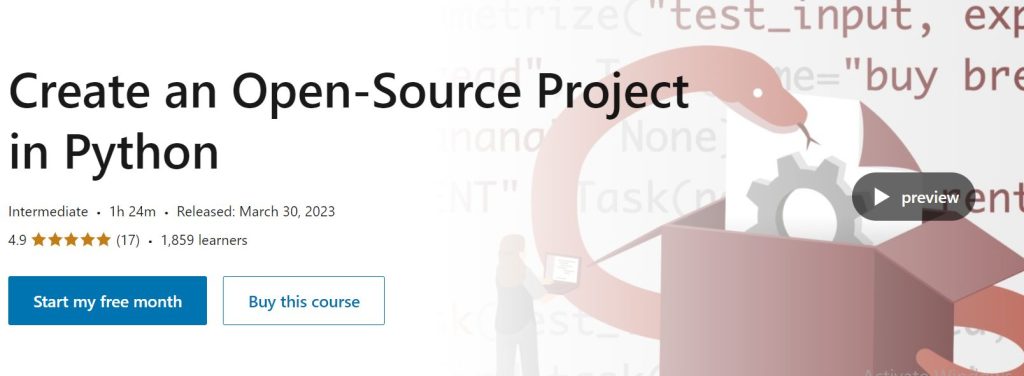 دورة Create an Open-Source Project in Python