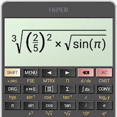 تطبيق الآلة الحاسبة العلمية HiPER Scientific Calculator 