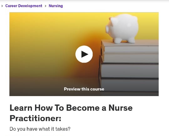 دورة Learn How To Become a Nurse Practitioner