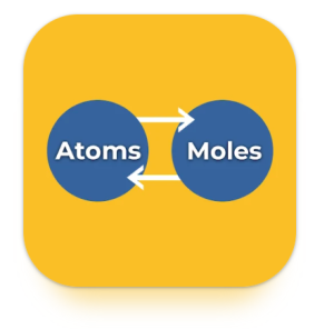 تطبيق Atoms to Moles Calculator