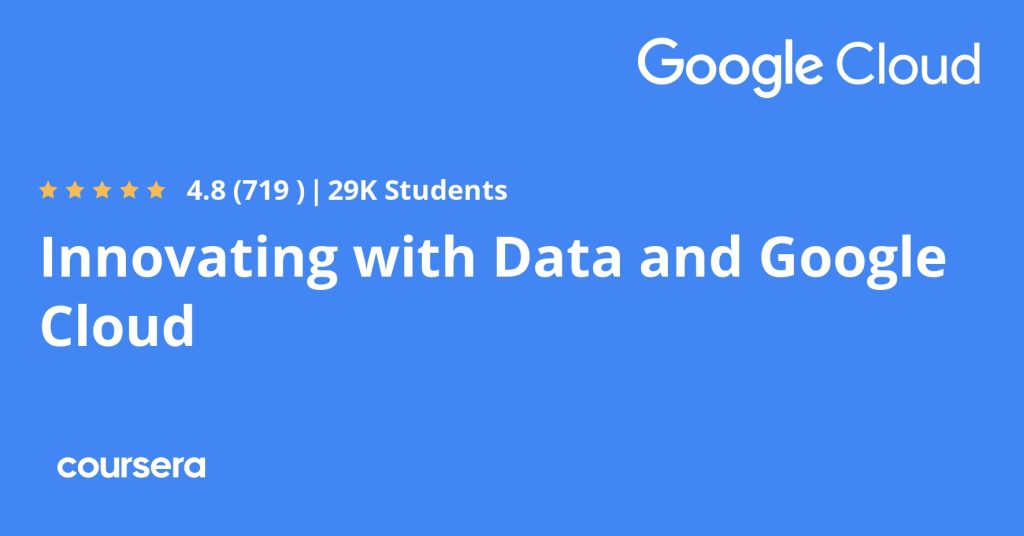 دورة Innovating with Data and Google Cloud