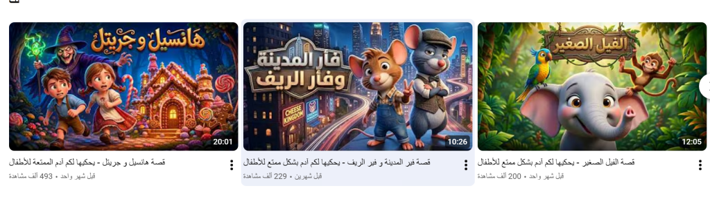 قناة تعلم مع آدم للقصص التربوية والسلوكية للأطفال