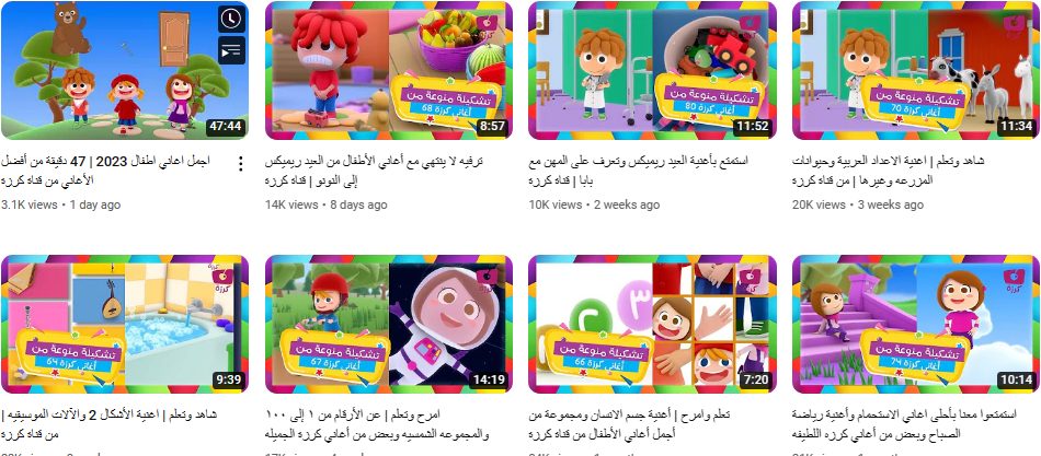قناة كرزة للقصص التعليمية والسلوكية للأطفال