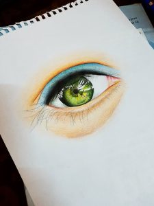 أفضل 3 قنوات تعلم الرسم مجانا على التلجرام! 10 تلوين مدمع العين